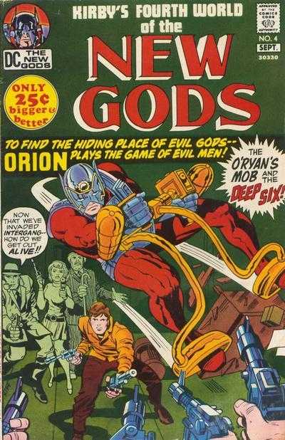 The New Gods #4 cover