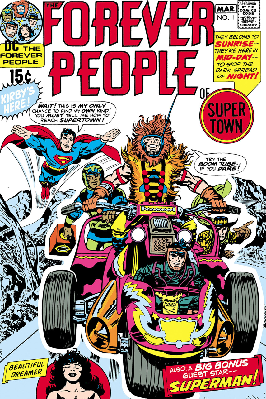 The Forever People (1971) #1 cover
