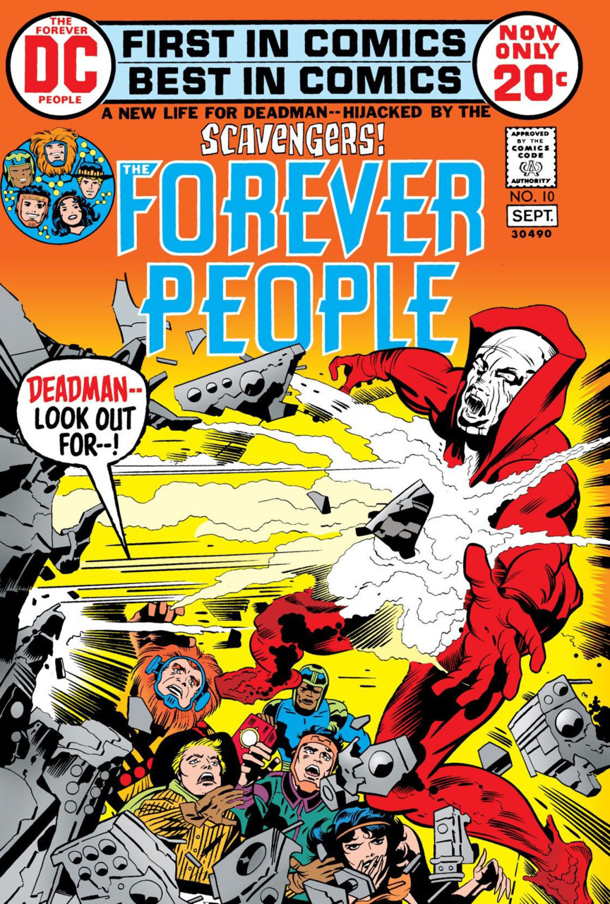 The Forever People (1971) #10 cover