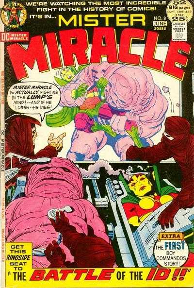 Mister Miracle (1971) #8 cover