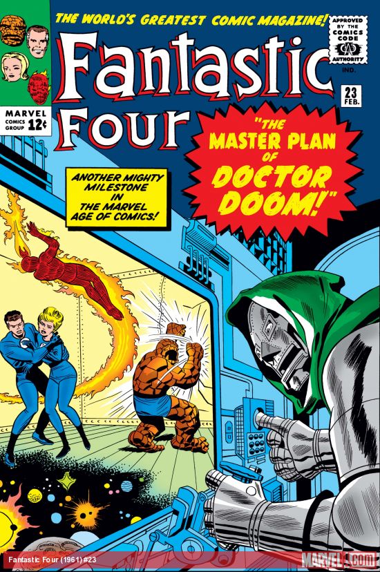 Fantastic Four #23 cover