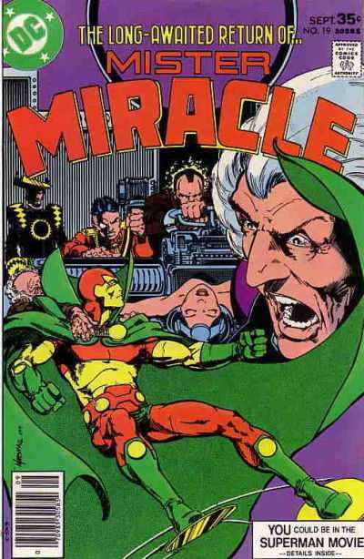 Mister Miracle (1971) #19 cover