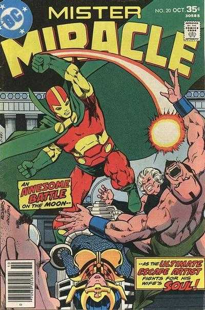Mister Miracle (1971) #20 cover