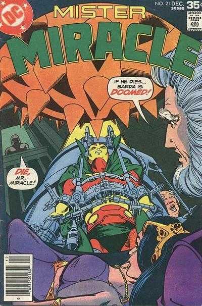 Mister Miracle (1971) #21 cover