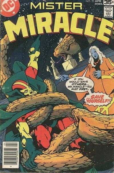 Mister Miracle (1971) #23 cover