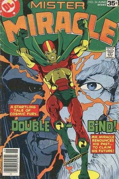 Mister Miracle (1971) #24 cover