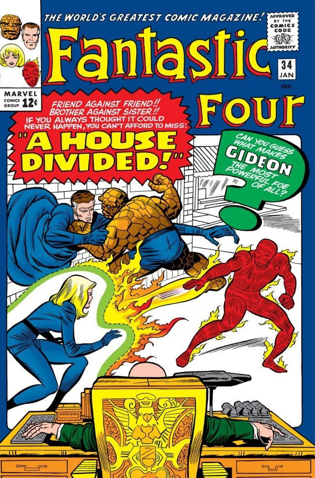 Fantastic Four #34 cover