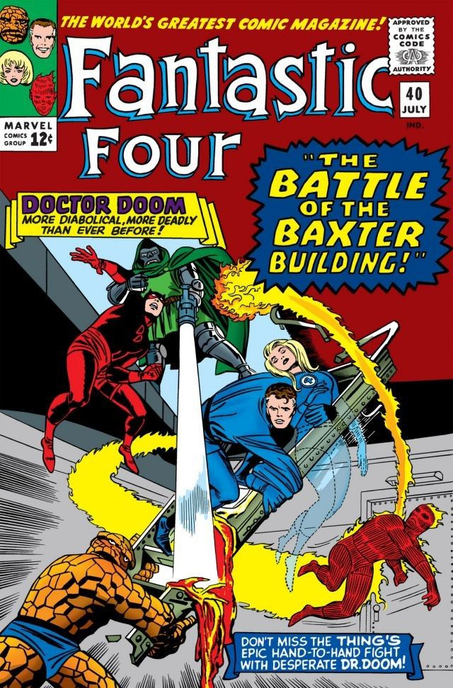 Cover of Fantastic Four #40