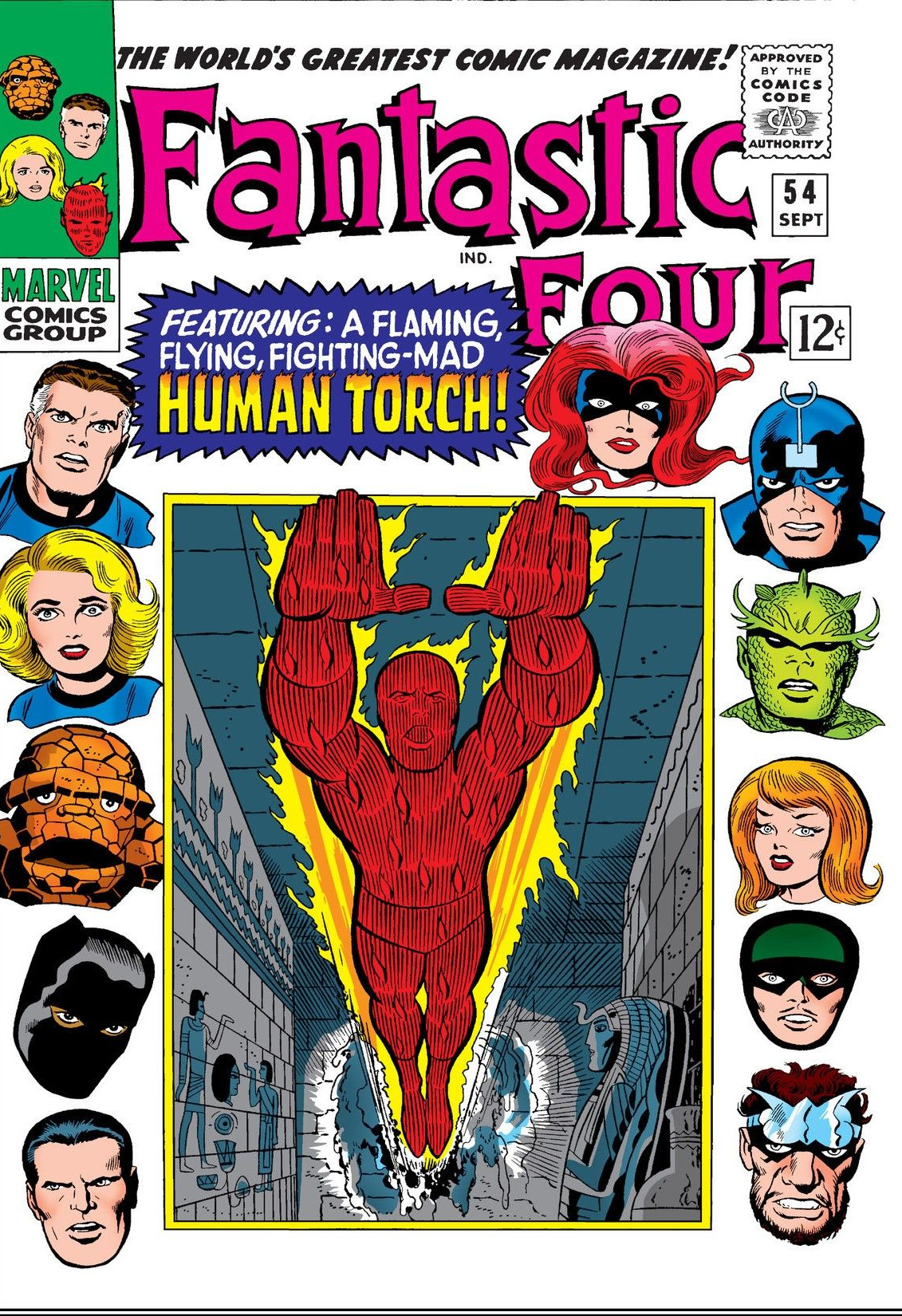 Cover of Fantastic Four #54