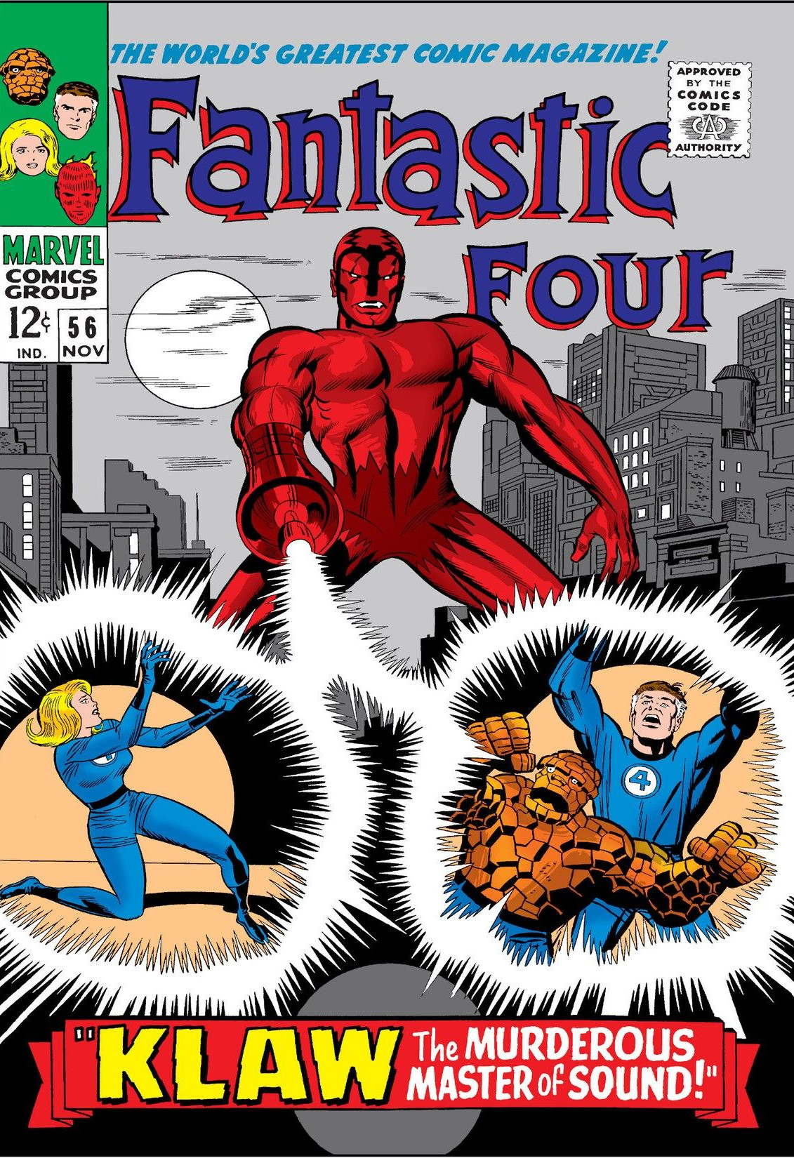 Fantastic Four #56 cover
