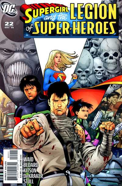 Supergirl and the Legion of Super-Heroes (2006) #22 cover