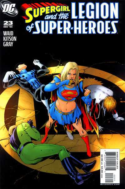Supergirl and the Legion of Super-Heroes (2006) #23 cover