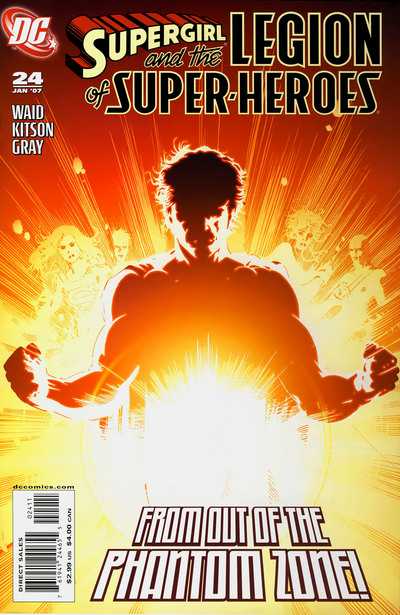 Supergirl and the Legion of Super-Heroes (2006) #24 cover
