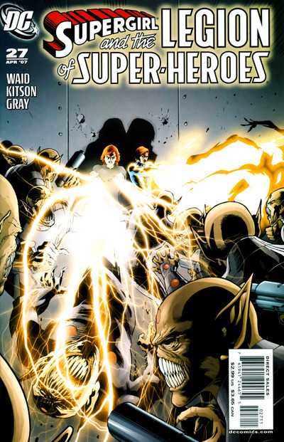 Supergirl and the Legion of Super-Heroes (2006) #27 cover