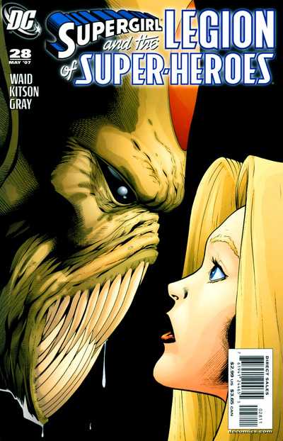 Supergirl and the Legion of Super-Heroes (2006) #28 cover
