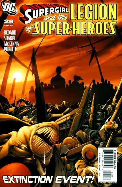 Supergirl and the Legion of Super-Heroes (2006) #29 cover