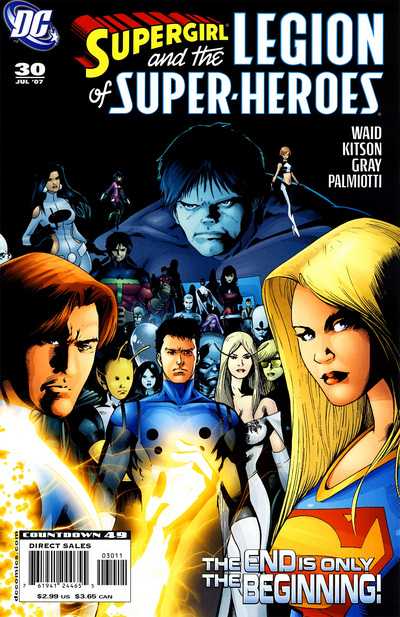 Supergirl and the Legion of Super-Heroes (2006) #30 cover