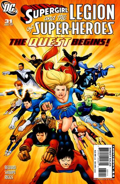 Supergirl and the Legion of Super-Heroes (2006) #31 cover
