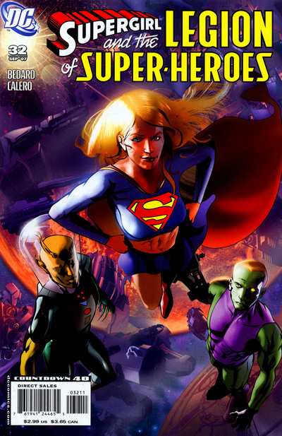 Supergirl and the Legion of Super-Heroes (2006) #32 cover