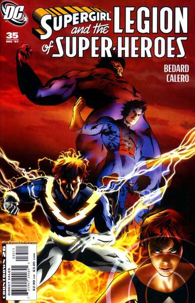Supergirl and the Legion of Super-Heroes (2006) #35 cover