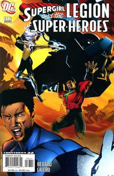 Supergirl and the Legion of Super-Heroes (2006) #36 cover
