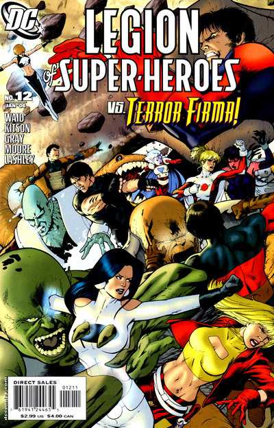 Legion of Super-Heroes (2005) #12 cover