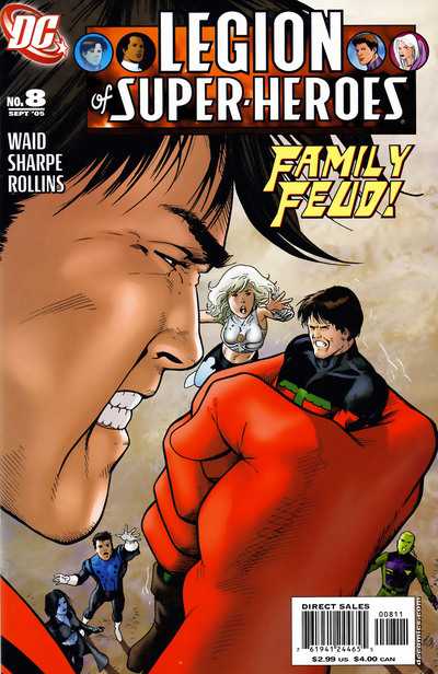 Legion of Super-Heroes (2005) #8 cover