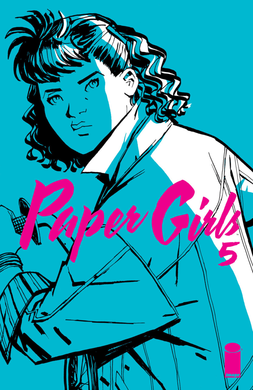 Cover of Paper Girls #5
