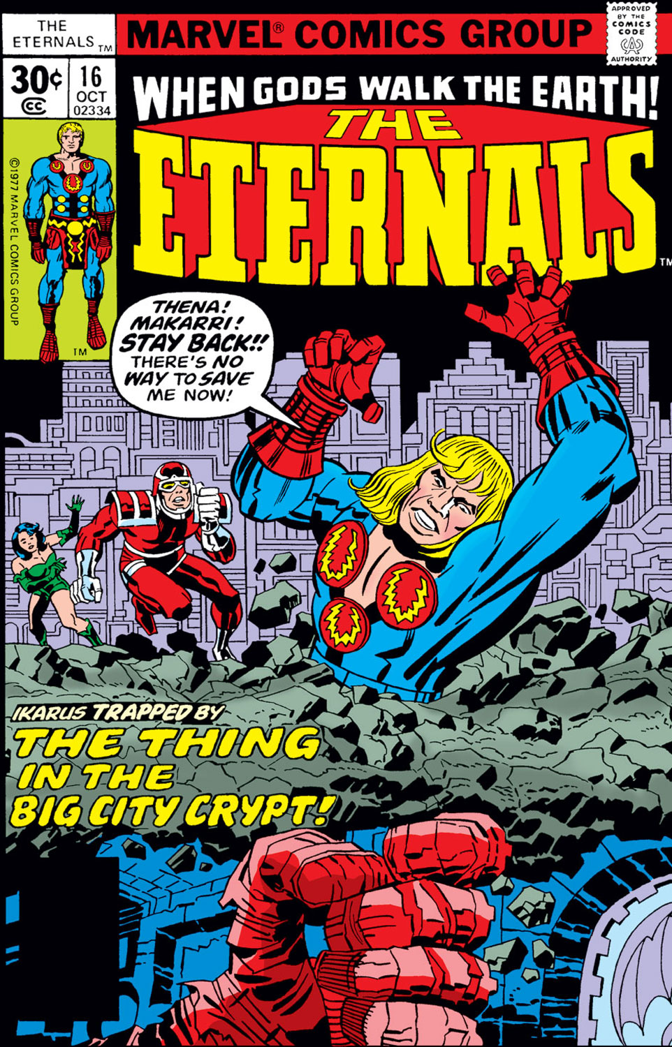 Cover of The Eternals #16