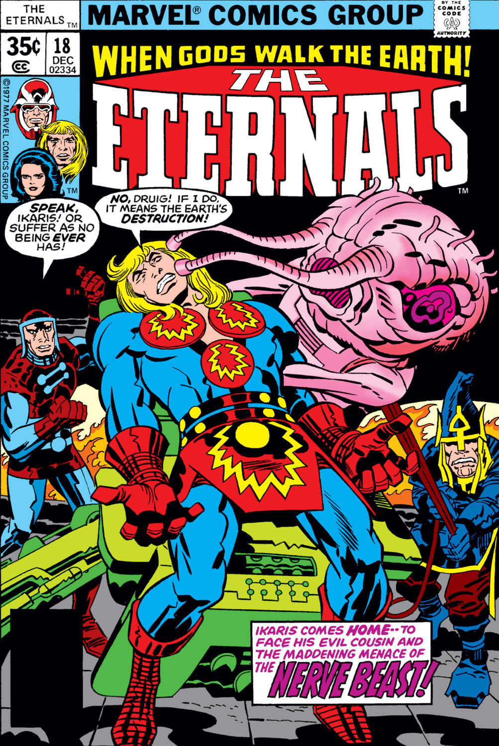 Cover of The Eternals #18