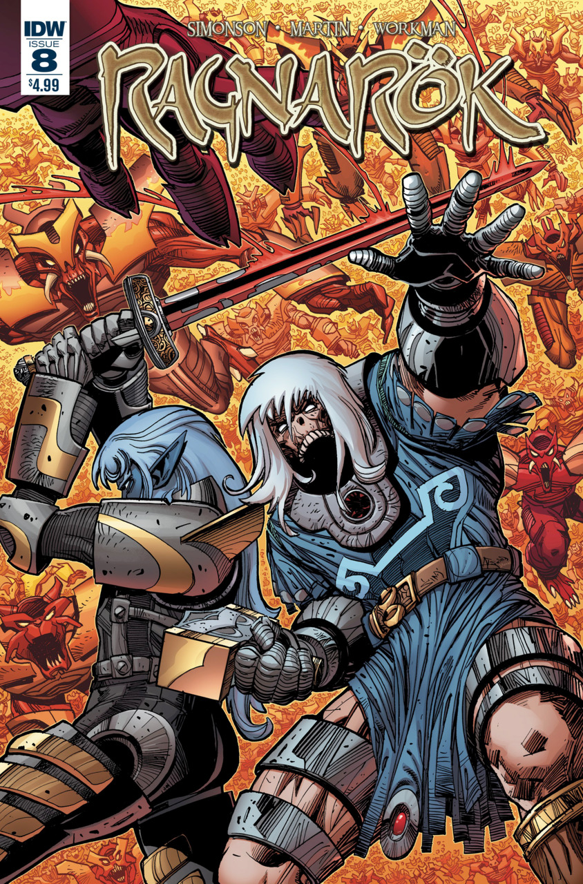 Ragnarök (2014) #8 cover