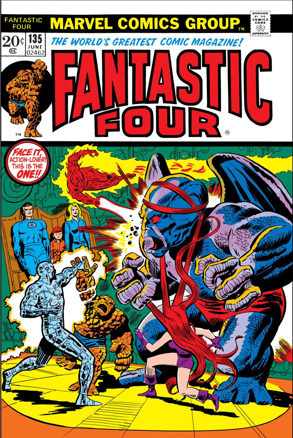 Cover of Fantastic Four #135
