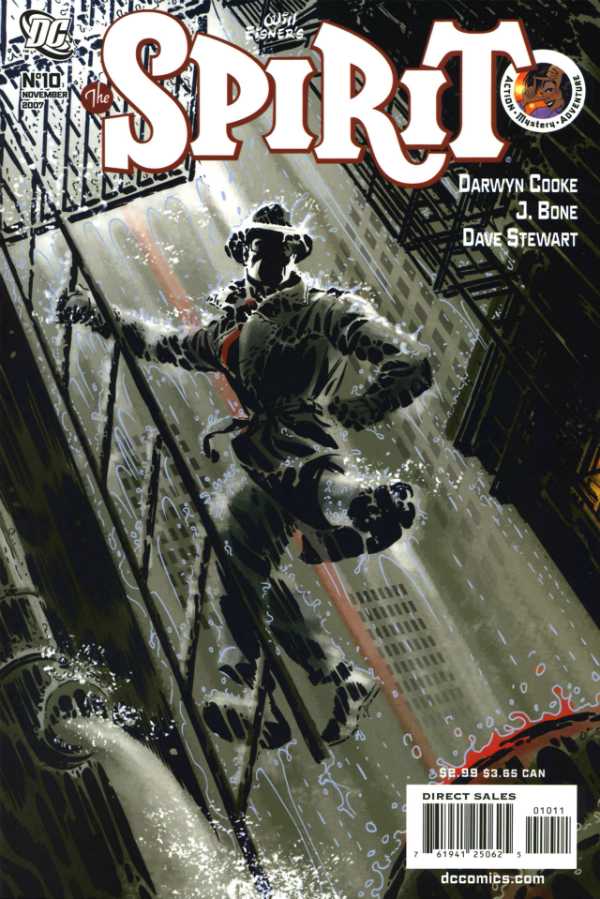 The Spirit (2007) #10 cover