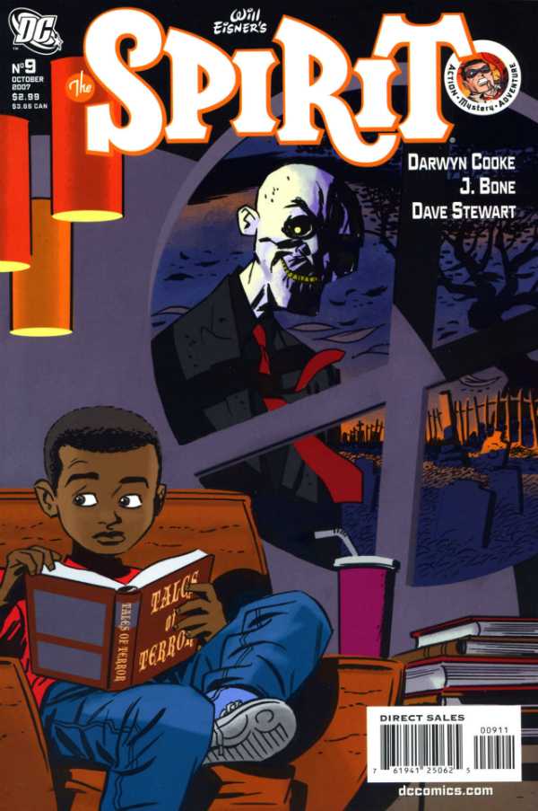 The Spirit (2007) #9 cover