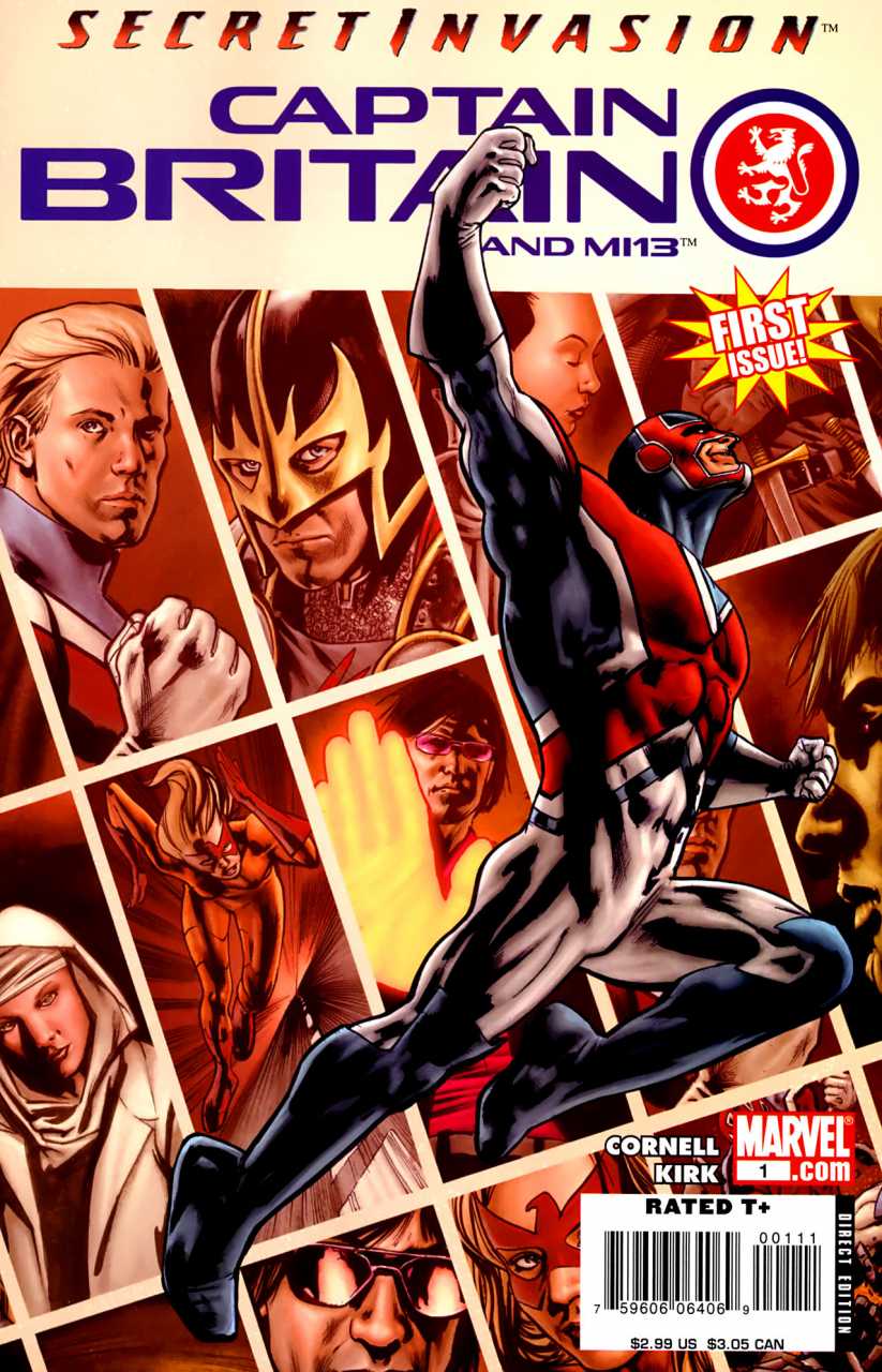 Captain Britain and MI:13 (2008) #1