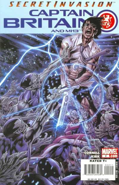 Captain Britain and MI:13 (2008) #2