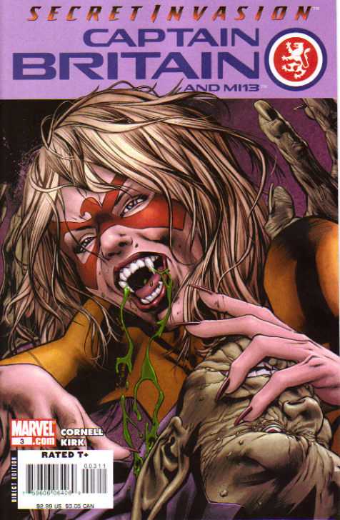 Captain Britain and MI:13 (2008) #3