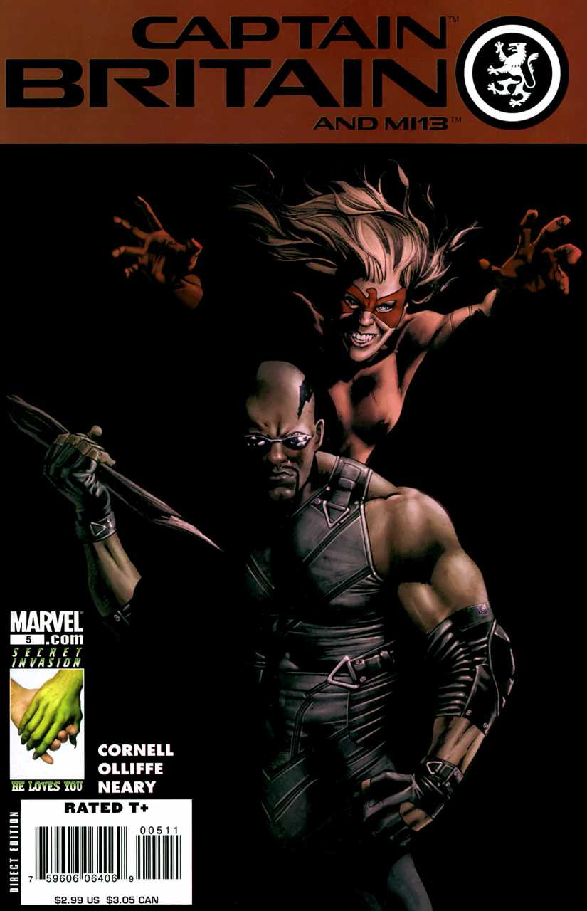 Captain Britain and MI:13 (2008) #5