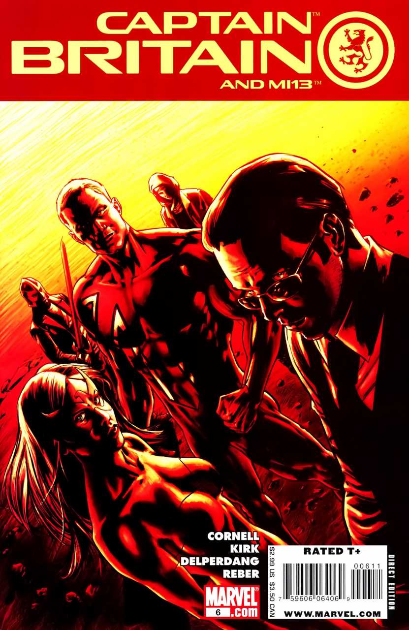 Captain Britain and MI:13 (2008) #6