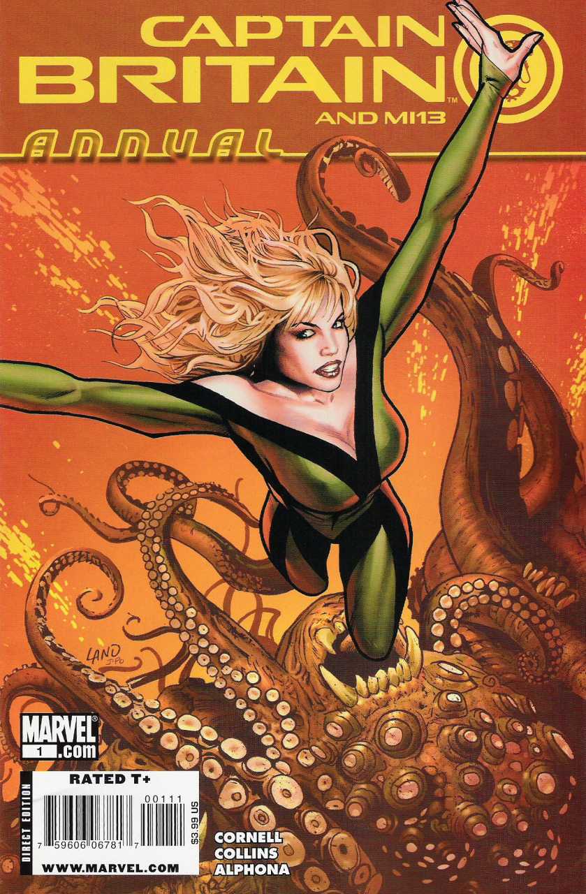 Captain Britain and MI:13 Annual (2009) #1