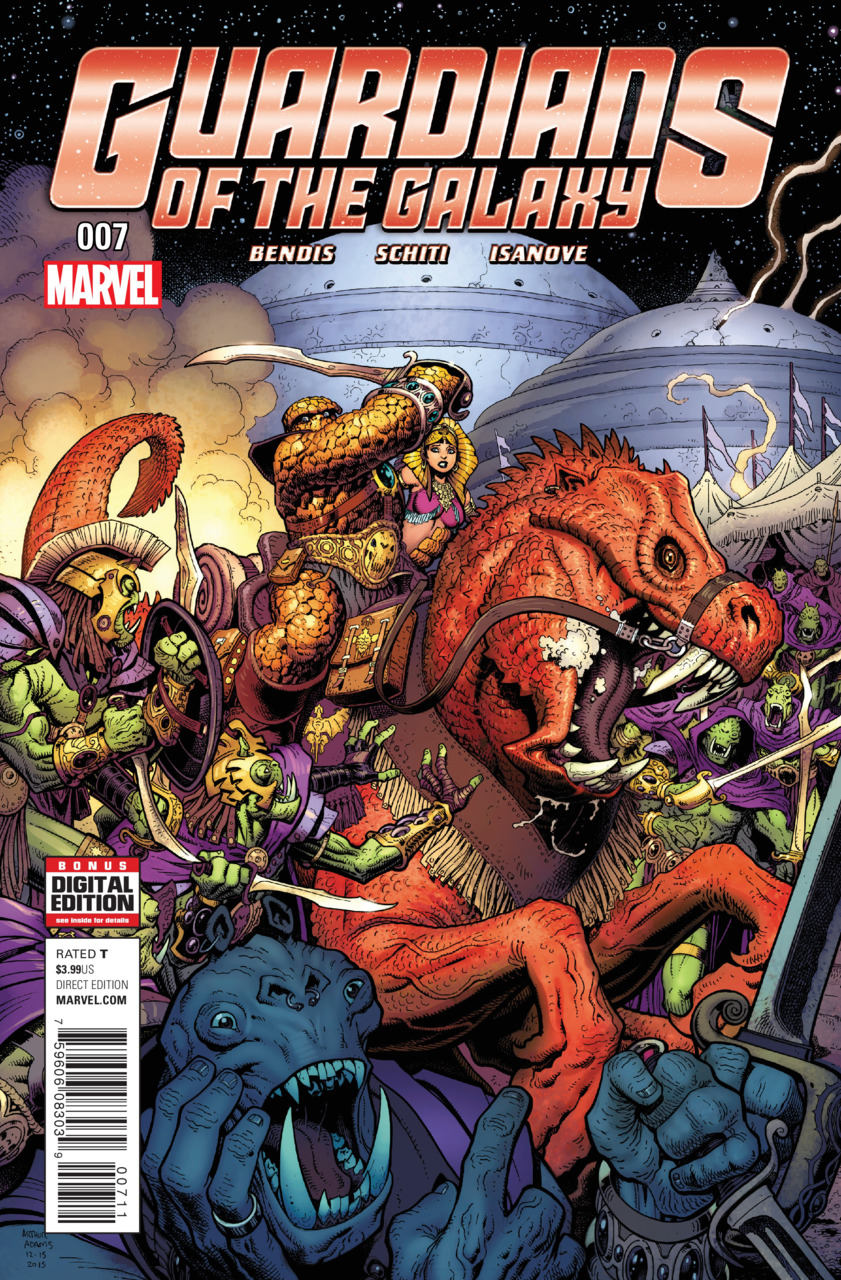 Guardians of the Galaxy (2015) #7 cover