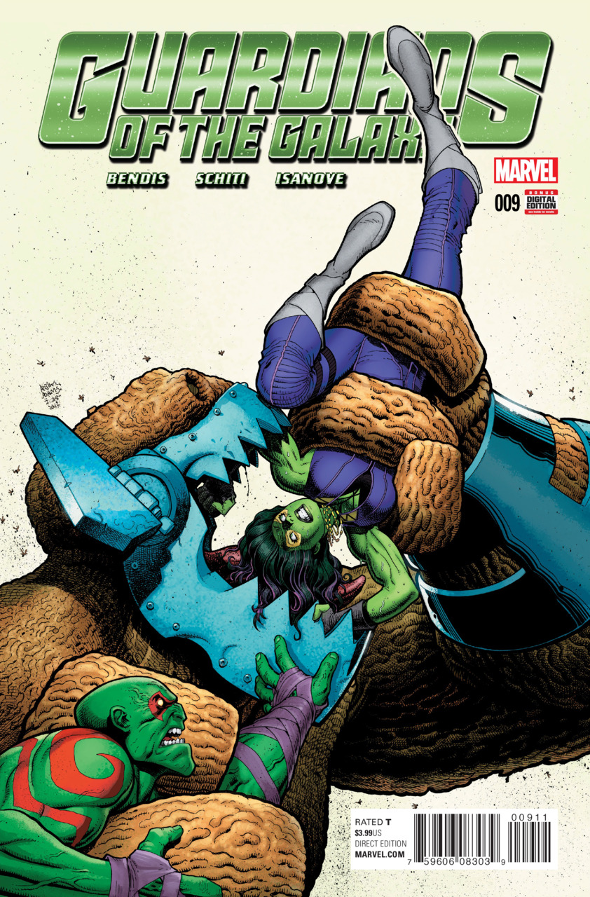 Guardians of the Galaxy #9 cover