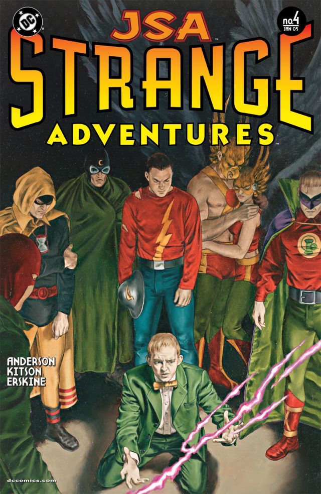 JSA Strange Adventures #4 cover
