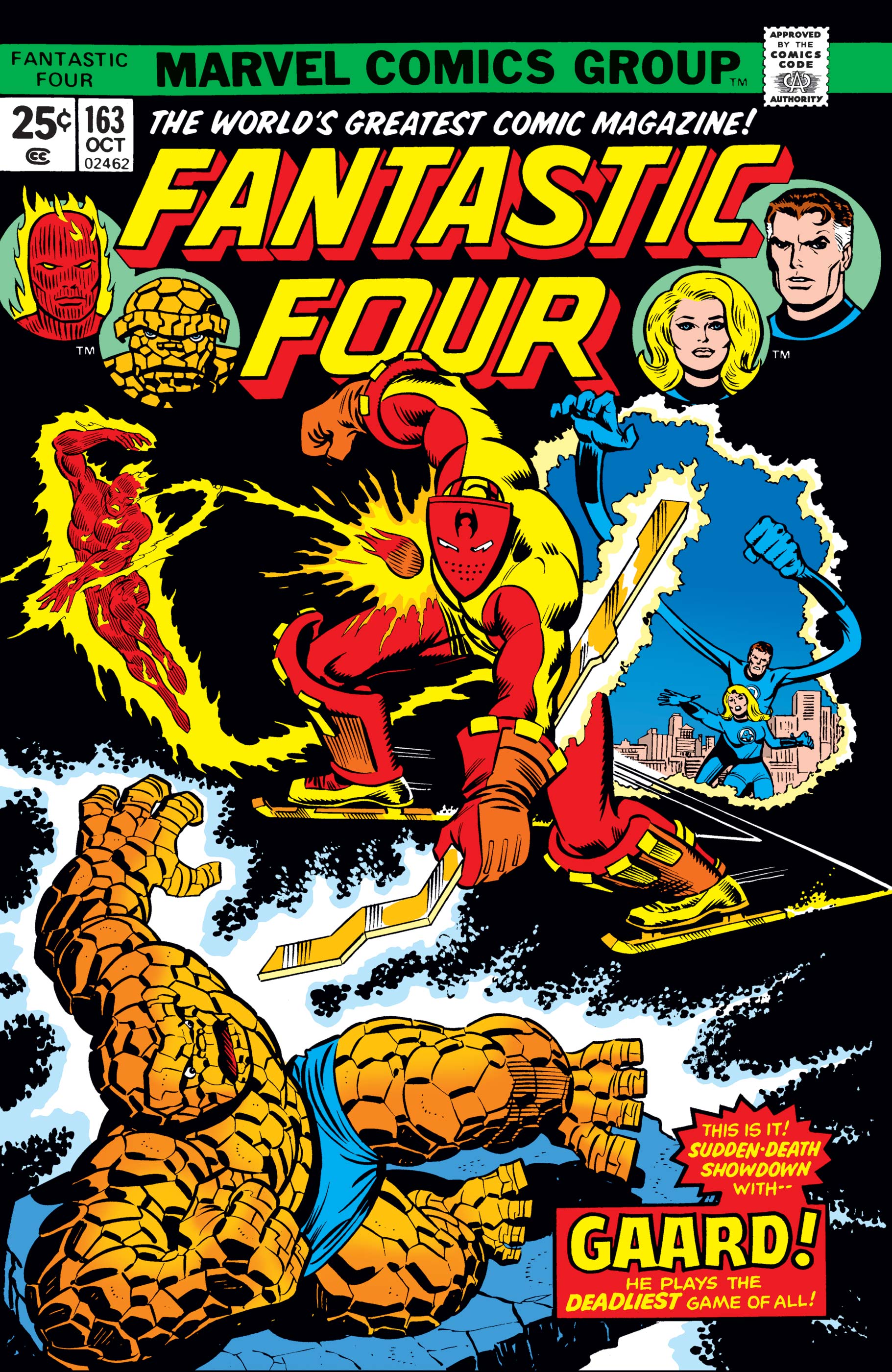 Cover of Fantastic Four #163