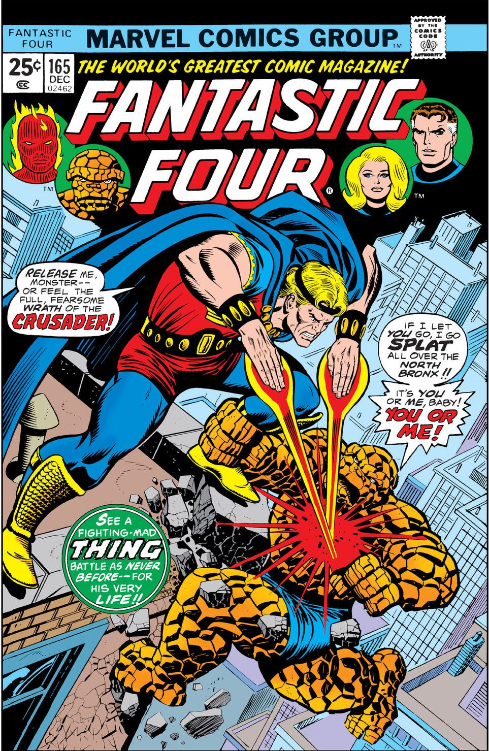 Cover of Fantastic Four #165
