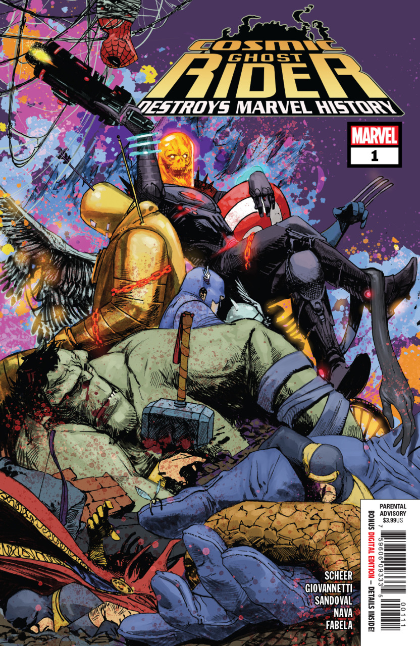 Cosmic Ghost Rider Destroys Marvel History (2019) #1