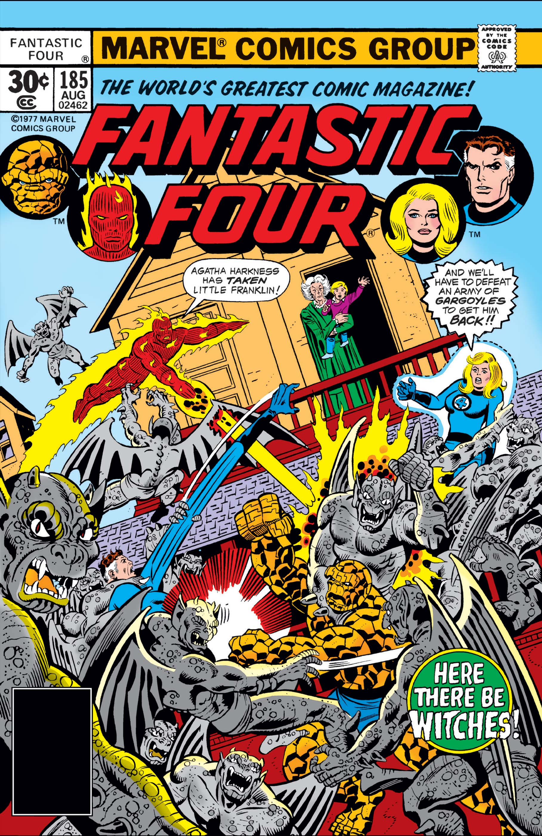 Cover of Fantastic Four #185