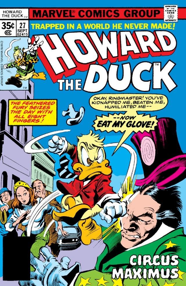 Cover of Howard the Duck #27