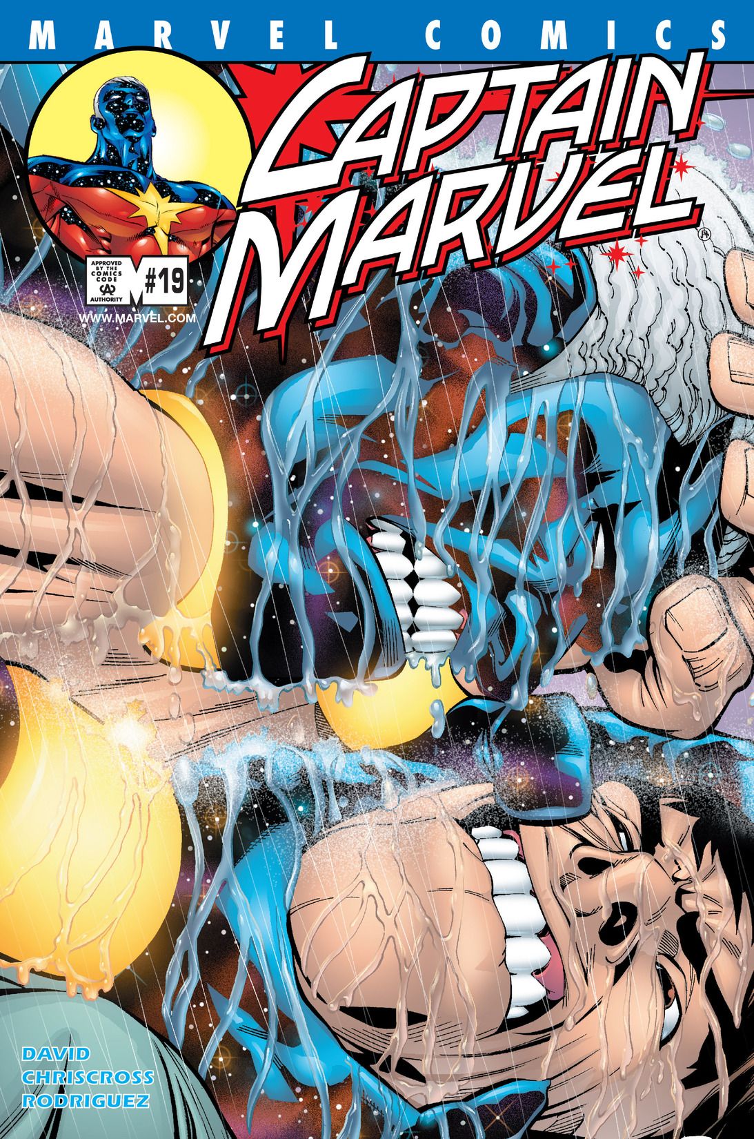 Captain Marvel #19 cover