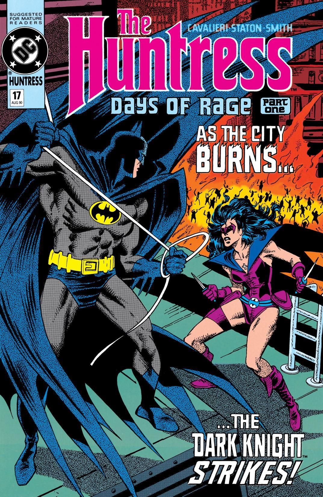 The Huntress #17 cover
